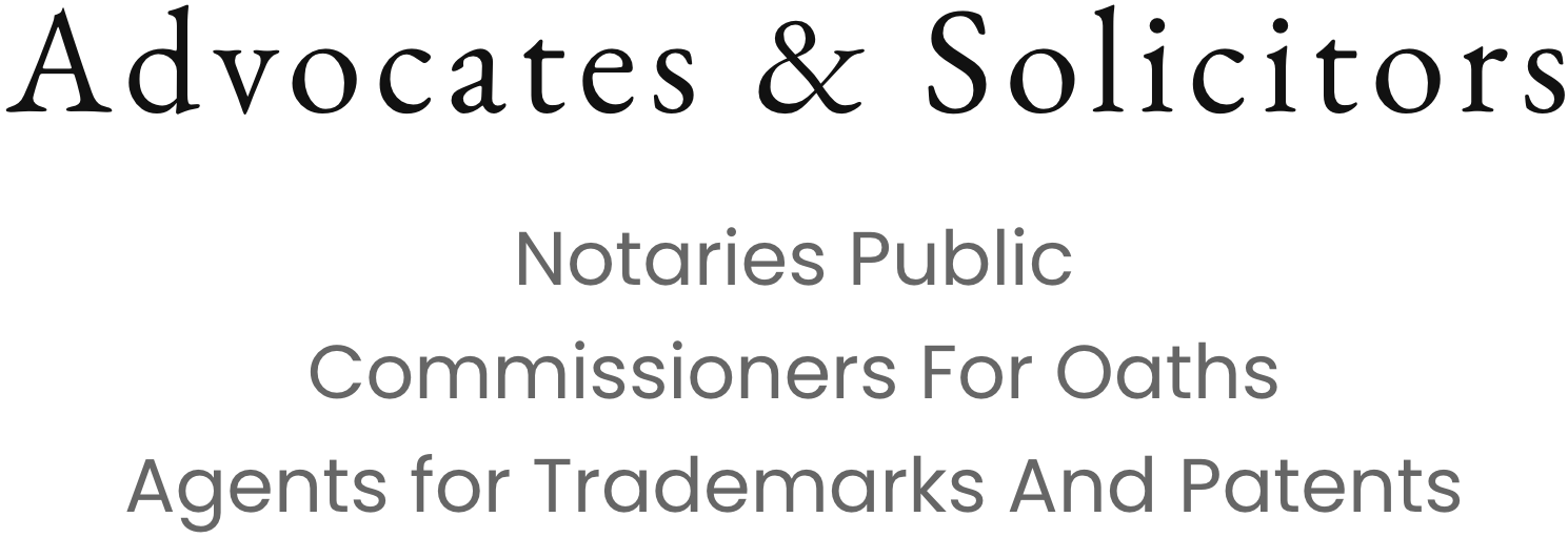 Associates and Solicitors